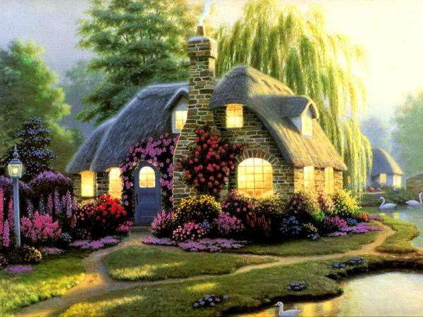 Cottage conte de fees