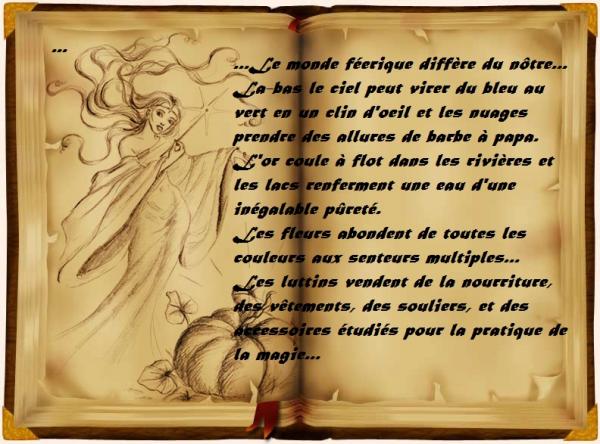 Grimoire texte fee