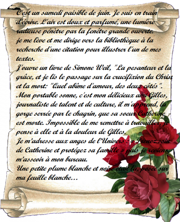 Parchemin ange